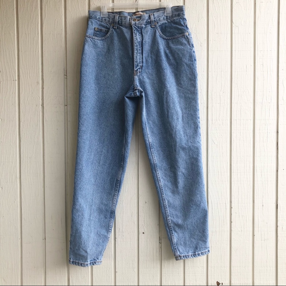 Vintage 90s High Rise Tapered Mom Jean